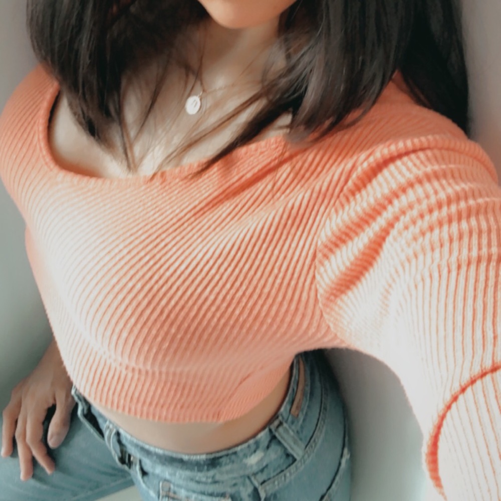 2/$30 FASHION NOVA Wanderlust Cropped Ribbed Hoodie